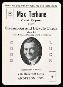 Max Terhune Throw-Out Card