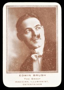 Edwin Brush Throw-Out Card