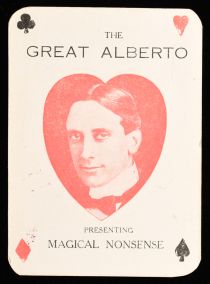 The Great Alberto Throw-Out Card