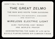 The Great Zelmo Throw-Out Card