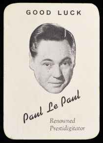 Paul Le Paul U.S.O. Good Luck Card