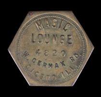 Magic Lounge 25 Cent Drink Token