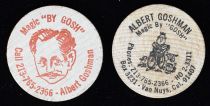 Albert Goshman Wooden Nickels Set