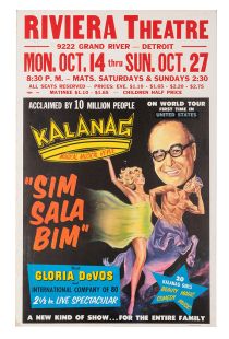 Kalanag, Riviera Theatre Window Card