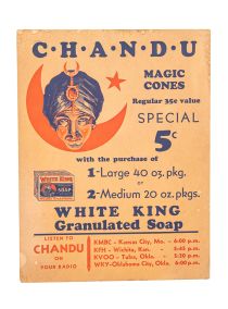 Chandu Magic Cone Window Card