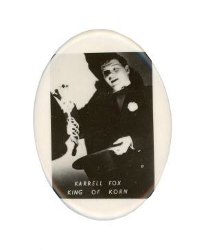 Karrell Fox King of Korn Pocket Mirror