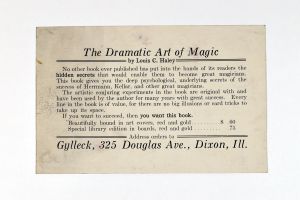 The Dramatic Art of Magic Prospectus