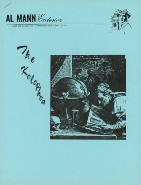 The Kolophon by Al Mann