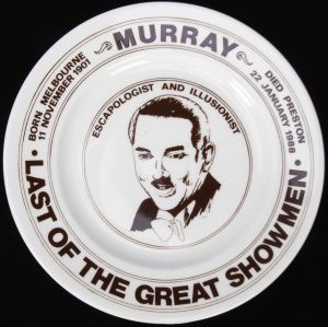 Murray, Last of the Great Showman Plate