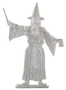 Pewter Wizard Figurine