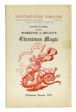 Maskelyne and Devant's Christmas Magic Program