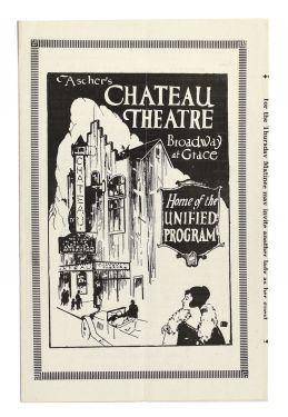 Jarrow, Chateau Theatre Program