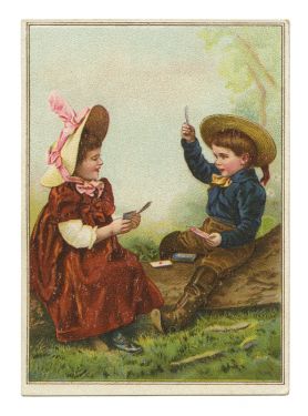 Child's Card Game Trade Card