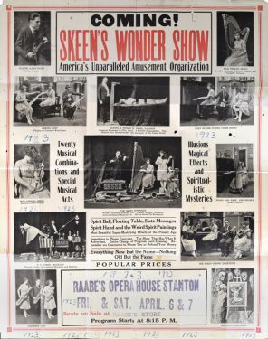 Coming! Skeen's Wonder Show