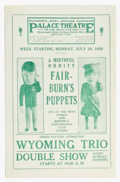 A Mirthful Oddity Fair-Burn's Puppets Program