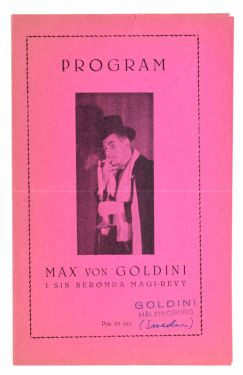 Max Von Goldini Program