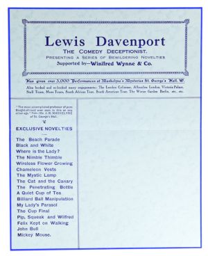 Lewis Davenport Letterhead
