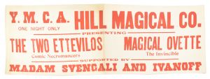 Hill Magical Co. Flyer