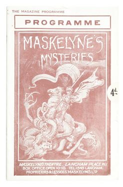 Maskelyne's Theatre Program: No. 948, April 24th, 1933