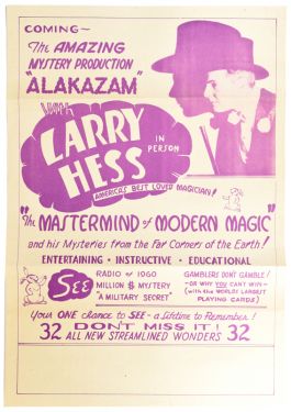 Larry Hess Advertisement