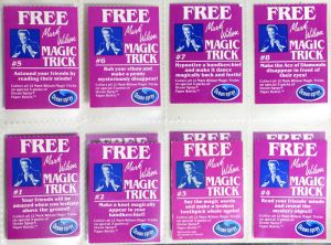 Mark Wilson Magic Trick Cards