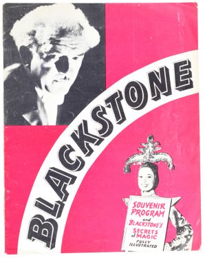 Blackstone Souvenir Program and Blackstone's Secrets of Magic