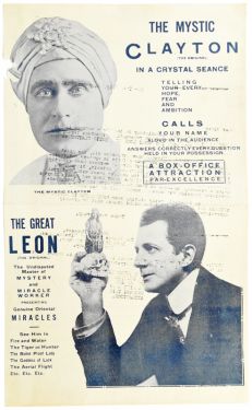 The Great Leon and the Mystic Clayton Booking Letter