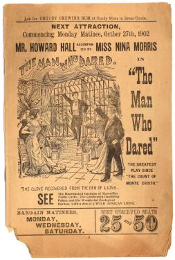Howard Hall "The Man Who Dared" Program