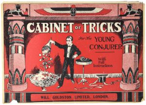 Will Goldston Cabinet of Tricks Label