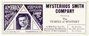 The Temple of Mystery Blotter