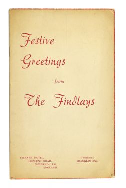Festive Greetings from the Findlays