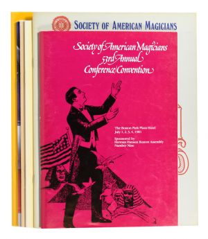 Group of Society of American Magicians Convention Programs