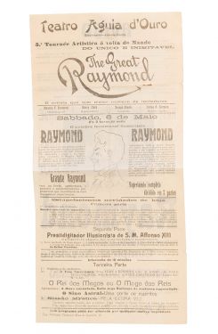 The Great Raymond Portuguese Advertisement