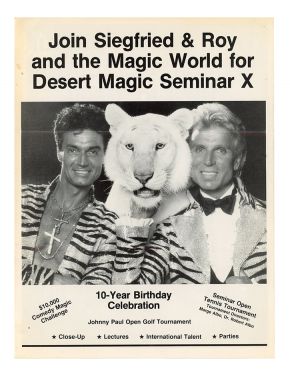 Siegfried & Roy Desert Magic Seminar Advertisement