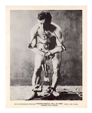 Houdini Magical Hall of Fame Photograph
