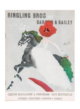 Ringling Bros and Barnum & Bailey Program 1956 Edition