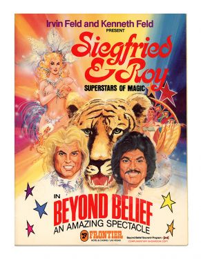Siegfried and Roy in Beyond Belief Program