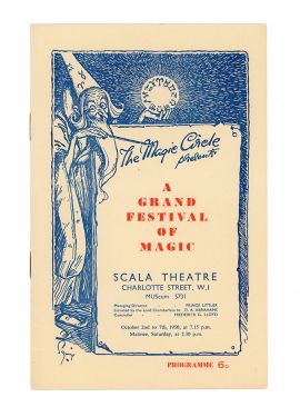 A Grand Festival of Magic Programme 1950