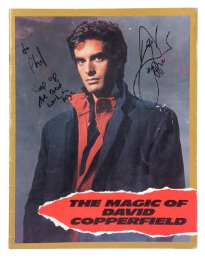 The Magic of David Copperfield Program (Inscribed and Signed)