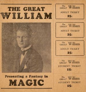 The Great William Tickets