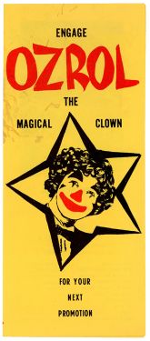 Ozrol the Magical Clown Advertisement