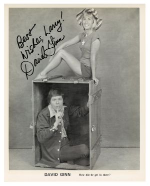 David Ginn Inscribed and Signed Photograph