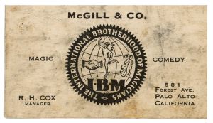 McGill & Co. Business Card