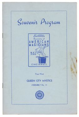 Society of American Magicians Souvenir Program