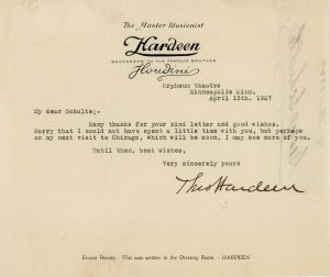 Theodore Hardeen TLS