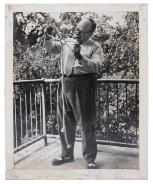 Kalanag Inscribed and Signed Photograph