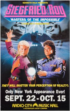 Siegfried & Roy Masters of the Impossible Poster