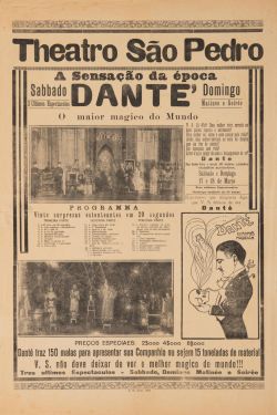 Dante, Theatro Sao Pedro