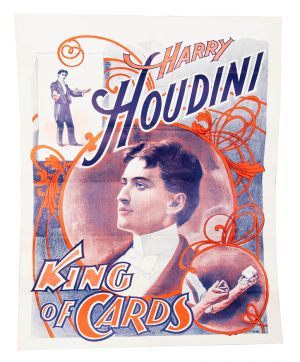 Houdini King of Cards Poster