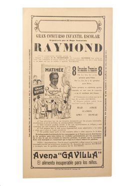 The Great Raymond Children's Contest Broadside